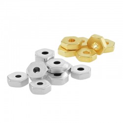Brass Washer Hexagon 5mm/2mm (Ø1.5mm)