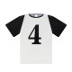Wooden Pendant Football Shirt "4" 66x54mm