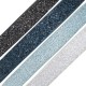 Synthetic Glitter Flat Cord 10mm (~1.2mtr/piece)