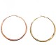 Brass Earring Hoop 70mm