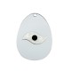 Ciondolo in Plexi Uovo di Pasqua con Occhio Portafortuna 54x41mm