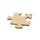 Wooden Pendant Puzzle "Her King" Crown 60mm