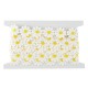 Polyester Ribbon with Flowers 25mm (~3yards/pack)