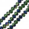 Verde Multicolore/Blu Semi Metallizzato