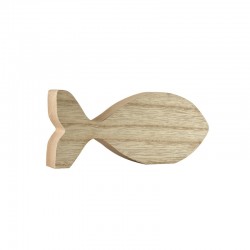 Wooden Deco Fish 150x60mm/20mm