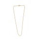 Brass Necklace Chain Oval 1.5mm 40cm