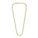 Brass Necklace Chain Snake w/ Clasp 435mm/3.4mm