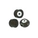 Ceramic Bead Round Evil Eye w/ Enamel 10mm (Ø3mm)