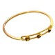 Bracelet en Métal/Laiton 66mm avec 3 supports pour cristaux