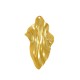 Brass Pendant Irregular 45x25mm