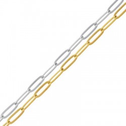 Stainless Steel 304 Αλυσίδα Κρίκοι Οβάλ Γραμμές 4x12mm/0.8mm