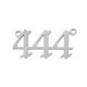 Stainless Steel 304 Pendant Angel Numbers “444” 25x11mm