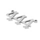 Stainless Steel 304 Pendant Angel Numbers “444” 25x11mm
