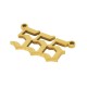 Ciondolo in Acciaio Inossidabile 304 con Numeri Angelici 555 23X11 mm