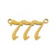 Breloque  Nombre d'Anges “777”  23x12mm Acier Inoxydable 304
