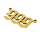Breloque Nombre d'Anges “999”  25x12mm en Acier Inoxydable 304