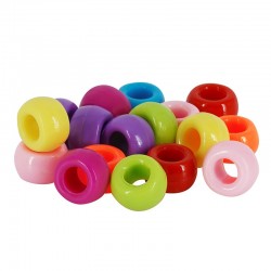 Acrylic Bead Round 9mm/6mm (Ø3.6mm)