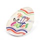 Πλέξι Ακρυλικό Μοτίφ Πασχαλινό Αυγό "Happy Easter" 50x70mm