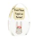 Plexi Acrylic Deco Egg “Καλό Πάσχα Γιαγιά Παππού” 55x70mm