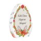 Plexi Acrylic Deco Egg “Καλό Πάσχα Μαμά Μπαμπά” 55x70mm