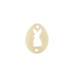Plexi Acrylic Connector Easer Egg Hare 20x15mm