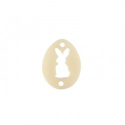 Plexi Acrylic Connector Easer Egg Hare 20x15mm