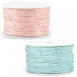 Waxed Cord 1mm (100mtr/ Spool)