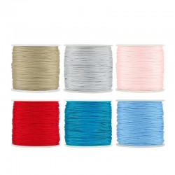 Satin Cord 1mm (~70meters/spool)