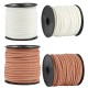 Artificial Suede Cord Flat (~2.6-2.8mm) (~30mtrs)