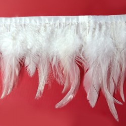 Tresse avec Plumes 8-15cm (1 mètre/paquet)