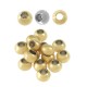Perles Rondes 4mm/3mm (Ø1.8mm) en Acier Inoxydable 303