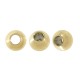 Perles Rondes 4mm/3mm (Ø1.8mm) en Acier Inoxydable 303