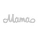 Intercalaire “Mama” 31x8.7mm/1.3mm en Acier Inoxydable 304