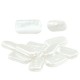 Pearl ABS Bead with Wild Effect 17x9mm Ø1mm