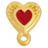 24K Gold Plated/Red