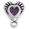 999° Silver Antique Plated/Purple