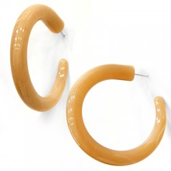 Acrylic Earring Hoop w/ Pin 52mm