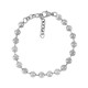 Stainless Steel 304 Bracelet w/ Beads (6mm) & Clasp 175mm