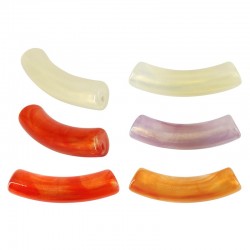 Acrylic Curved Tube 28x8mm (Ø2mm)