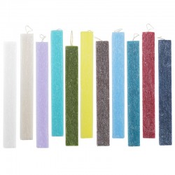 Candle Flat Aromatic Scratched 32x290mm/15mm