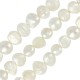 Fresh Water Pearl Bead (~6-7mm) (Ø~0.7mm) (~57pcs)