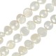 Fresh Water Pearl Bead (~8-9mm) (Ø~0.8mm) (~47pcs)