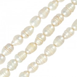 Fresh Water Pearl Bead (~9-10mm Ø~2mm (~41pcs)