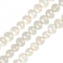 Fresh Water Pearl Bead (7-8mm Ø~0.6mm (~49pcs)
