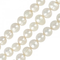 Fresh Water Pearl Bead (8-9mm Ø~0.8mm (~45pcs)