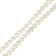 Fresh Water Pearl Bead (8-9mm) (Ø~0.6mm) (~46pcs)