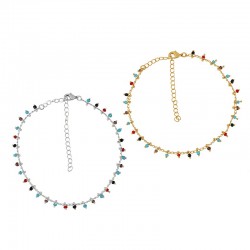 Bracelet de Cheville en Laiton 20 cm