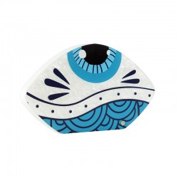 Plexi Acrylic Deco Evil Eye 129x76mm