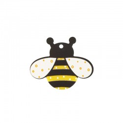 Plexi Acrylic Pendant Bee 40x33mm