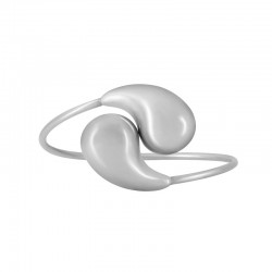 Stainless Steel 304 Bracelet Openable w/ Drops 55mm